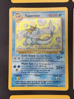 Vintage Holo Rare Pokemon Cards WOTC Era Base Set, Fossil, Jungle MP/HP Mewtwo - Image 5
