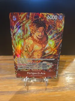 Portgas.D.Ace (Illustration Box Vol.5) ST15-005 One Piece Promotion Cards Foil - Image 1