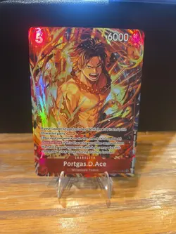 Portgas.D.Ace (Illustration Box Vol.5) ST15-005 One Piece Promotion Cards Foil - Image 2