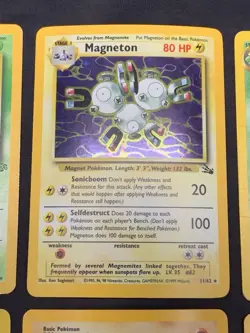 Vintage Pokemon Cards Rare Holo Lot WOTC MP/HP Hitmonlee, Hitmontop, Hitmonchan - Image 3