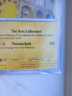 Pokemon TCG Promo Oversized Card - Pikachu At The Museum Jumbo sealed brand new - Image 3
