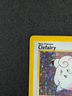 Pokemon TCG Clefairy Base Set Holo Unlimited Rare Card 5/102 NM/LP+ - Image 2