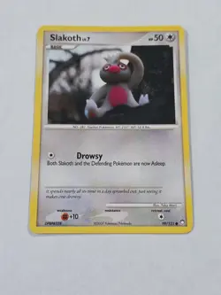 Slakoth Mysterious Treasures 99/123 Yuka Morii Pokemon Card - Image 1