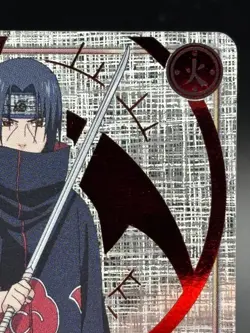 Itachi Uchiha #365 Holo NARUTO CARD GAME BANDAI 2003-2006 Japanese TCG CCG Super - Image 3