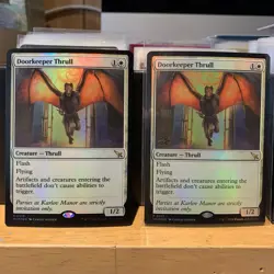 Doorkeeper Thrull Prerelease & Standard Foils NM Murders at Karlov Manor - Image 1