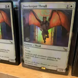 Doorkeeper Thrull Prerelease & Standard Foils NM Murders at Karlov Manor - Image 2