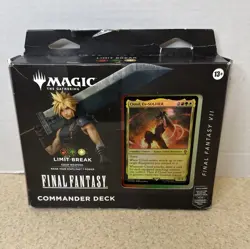 Magic the Gathering Final Fantasy Commander Deck LIMIT BREAK FFVII - NEW - Image 1