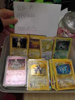 Pokemon Card Lot 1441 Cards - Image 2