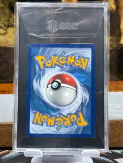 2022 Pokemon Lost Origin MEW VMAX Secret Rare Trainer Gallery SGC 9.5 Mint+ - Image 2