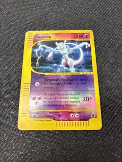 Mewtwo 020/165 Expedition Base Set ReversHolo Rare Pokemon TCG Nintendo e-reader - Image 3