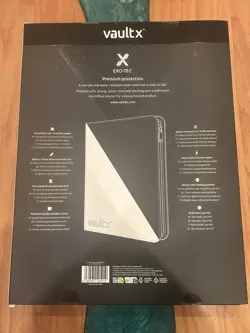 VaultX SV10.5 XXL Binder 16 Pocket Pokemon Black Bolt & White Flare IN HAND - Image 2