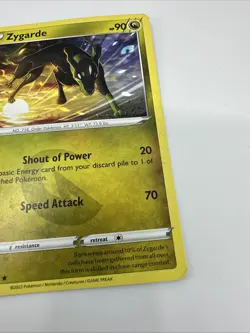 Pokemon TCG Zygarde Silver Tempest 134/195 Regular Rare Dragon Unlimited - Image 5