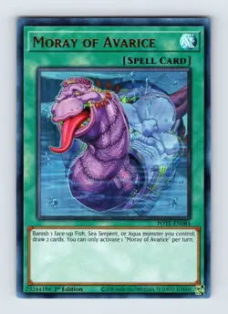 Moray of Avarice - POTE-EN084 - Ultra Rare - 1st Edition - NM - Yugioh - Image 1