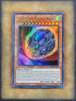 Yugioh Nibiru, the Primal Being MP22-EN261 Ultra Rare 1st Ed LP - Image 1