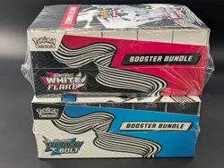 2x Pokemon SV10.5 Black Bolt White Flare Sealed Booster Bundle Display Case - Image 5