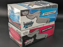 2x Pokemon SV10.5 Black Bolt White Flare Sealed Booster Bundle Display Case - Image 4