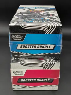 2x Pokemon SV10.5 Black Bolt White Flare Sealed Booster Bundle Display Case - Image 5