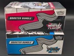 2x Pokemon SV10.5 Black Bolt White Flare Sealed Booster Bundle Display Case - Image 3