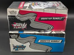 2x Pokemon SV10.5 Black Bolt White Flare Sealed Booster Bundle Display Case - Image 5