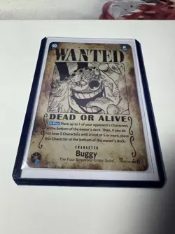 Buggy (051) (Wanted Poster) OP09-051 Emperors in the New World Foil - Image 1
