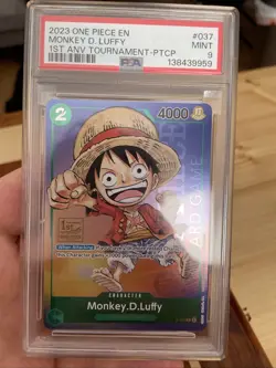 Monkey.D.Luffy (037) (1st Anniversary Tournament P-037 One Piece Promotion Nin - Image 1