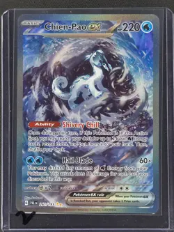 Chien-Pao ex #261/193 Pokemon SV02: Paldea Evolved 2023 NM 🔥 - Image 3