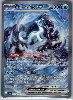Chien-Pao ex 261/193 SV02: Paldea Evolved - Pokemon Card - NM - Image 1