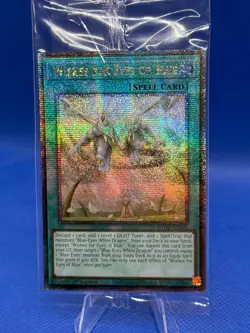 Wishes for Eyes of Blue Quarter Century Sealed SDWD-EN042 Yu-Gi-Oh Card - Image 1