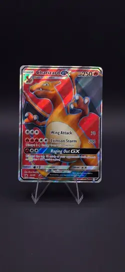 Charizard GX SM60 Full Art Ultra Rare Promo Sun & Moon Pokemon Card NM/M - Image 2