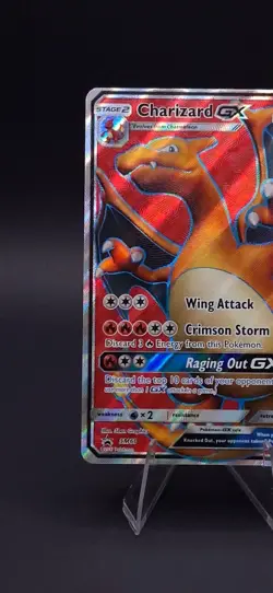 Charizard GX SM60 Full Art Ultra Rare Promo Sun & Moon Pokemon Card NM/M - Image 4
