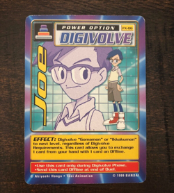 Digimon Digi Battle FX-06 Joe card Fox Kids Promo - Image 1