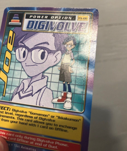 Digimon Digi Battle FX-06 Joe card Fox Kids Promo - Image 3