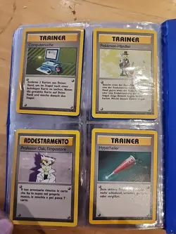 Lot Of Base Set Pokemon Cards Foreign Cards In Binder. S5 - Image 2