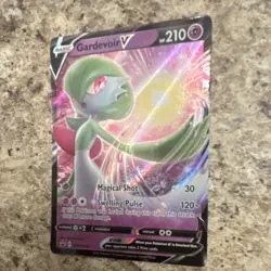 Pokemon Gardevoir V SWSH105 Full Art Promo Holo Basic 210 HP Magical Shot Card - Image 3