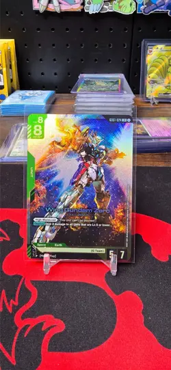 Gundam Card Game-Wing Gundam Zero GD01-024 LR NM - Image 1