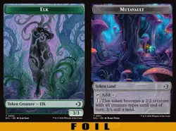 ELK \ MUTAVAULT TOKEN ** FOIL ** #02/11 - Lorwyn Eclipsed - Image 1