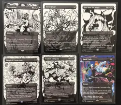 MTG Secret Lair Spider-Man Venom Unleashed (Inks) SLD Non-Foil Marvel - Image 1
