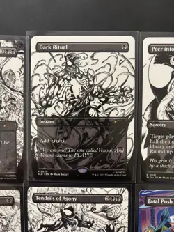 MTG Secret Lair Spider-Man Venom Unleashed (Inks) SLD Non-Foil Marvel - Image 3