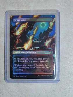 Steam Vents (Borderless) Lorwyn Eclipsed Foil - Image 1