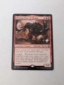 Moraug, Fury of Akoum Promo Pack: Zendikar Rising Regular - Image 1