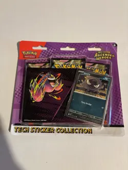 3 Pokemon TCG Ascended Heroes Tech Sticker Collection GASTLY 3 in hand new set - Image 2