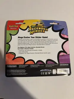 3 Pokemon TCG Ascended Heroes Tech Sticker Collection GASTLY 3 in hand new set - Image 3