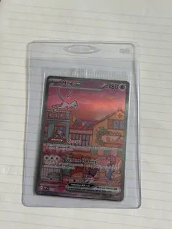 Mew ex SVP 053 Pokemon TCG Scarlet Violet 151 Black Star Promo Full Art SEALED - Image 1