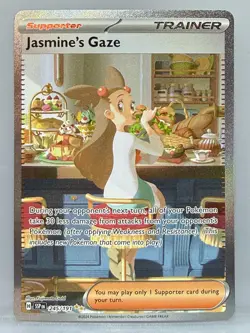 Pokemon Jasmine's Gaze Surging Sparks Special Illustration Rare #245/191 - Image 1
