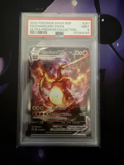 Charizard Vmax #SWSH261 Pokemon Ultra Premium Collection PSA 9 - Image 1