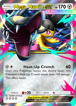 Pokemon TCG Pocket Mega Mawile EX Fantastical Parade - Image 1