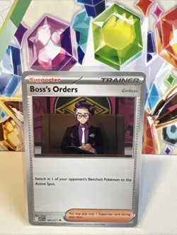 Boss’s Orders (Corbeau) 183/217 Uncommon Regular Pokemon TCG Ascended Heroes NM - Image 1
