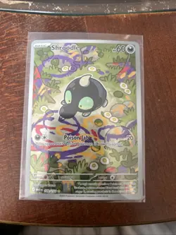 Shroodle Illustration Rare Pokemon Mega Evolution #149 Near Mint - Image 1