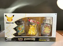 Pokemon TCG Celebrations Premium Figure Collection Pikachu VMAX Box 820650809408 - Image 1