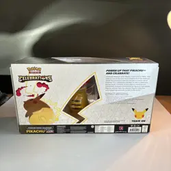 Pokemon TCG Celebrations Premium Figure Collection Pikachu VMAX Box 820650809408 - Image 3